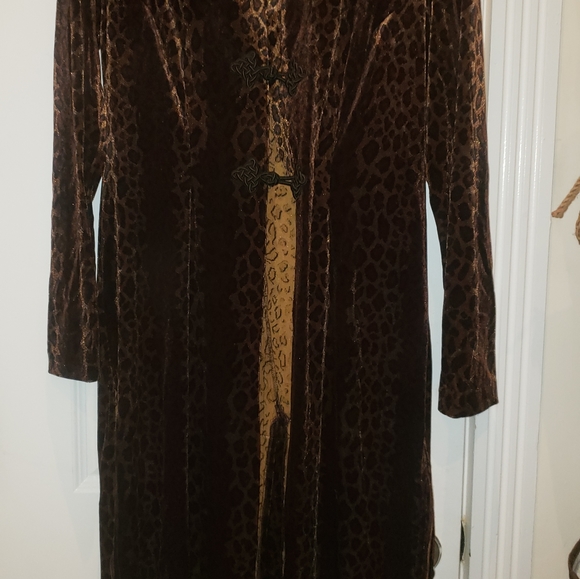 Velour jacket/dress - Picture 3 of 3